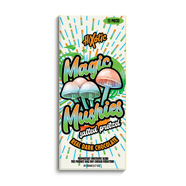 HIXOTIC MAGIC MUSHIES CHOCOLATE BAR