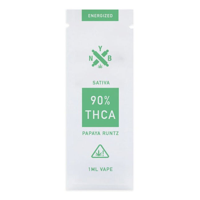 NOT YOUR BAKERY 1 GRAM 90% THCA DISPOSABLE PAPAYA RUNTZ (SATIVA) 725272730690