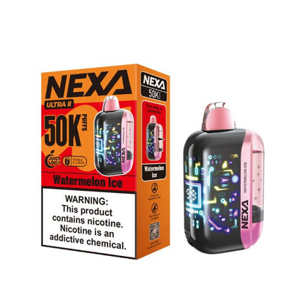 NEXA ULTRA II 50000 5% DISPOSABLE (5CT/DISPLAY)