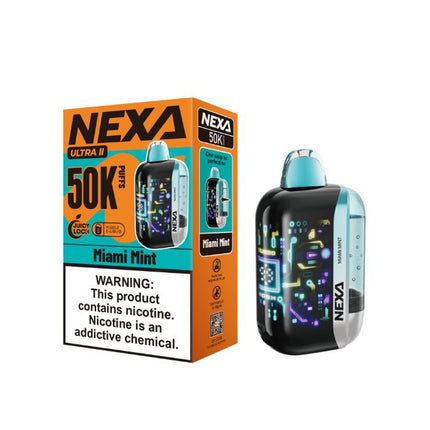 NEXA ULTRA II 50000 5% DISPOSABLE (5CT/DISPLAY)