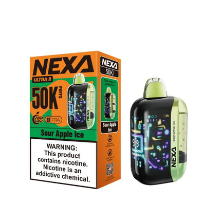 NEXA ULTRA II 50000 5% DISPOSABLE (5CT/DISPLAY)