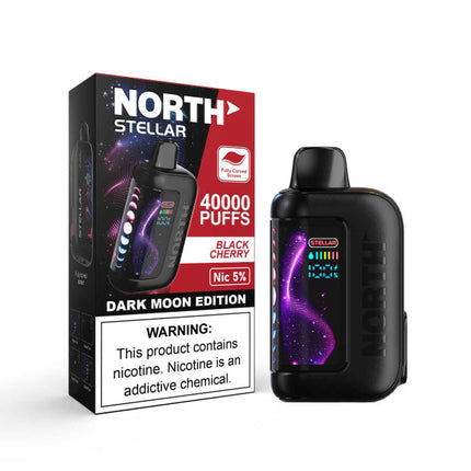 NORTH STELLAR 40K PUFFS 5% DISPOSABLE DARK MOON EDITION (5PK/DISPLAY)