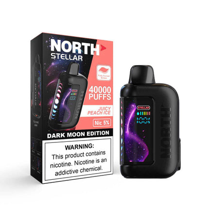 NORTH STELLAR 40K PUFFS 5% DISPOSABLE DARK MOON EDITION (5PK/DISPLAY)