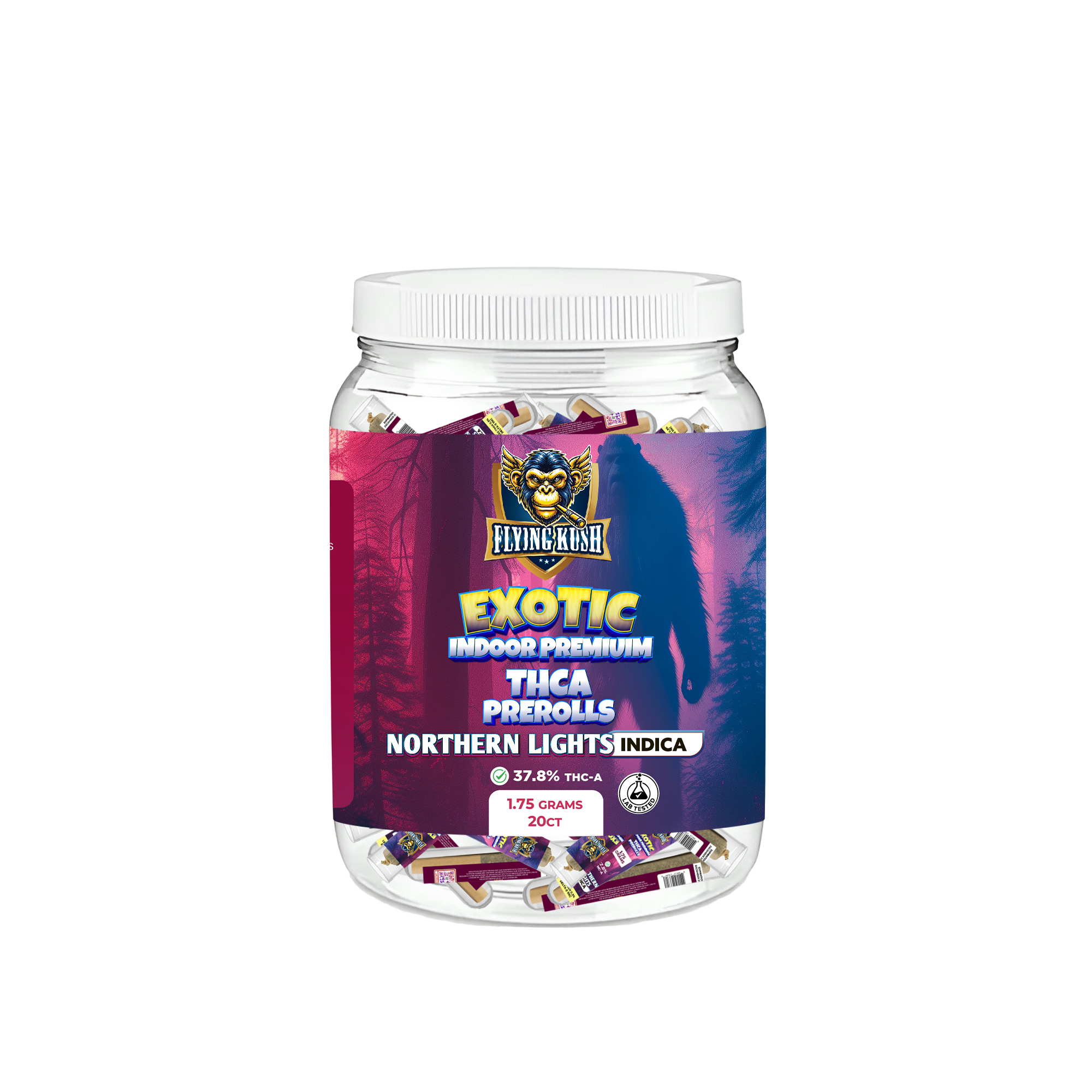 FLYING KUSH 1.75G THC-A PRE ROLLS (20CT/JAR)