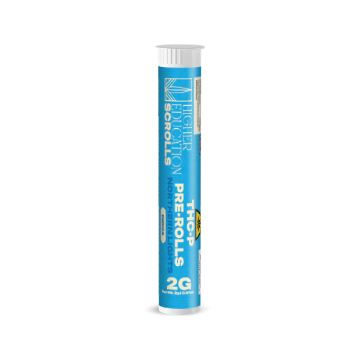 HIGHER EDUCATION SCROLLS 2G THC-P PRE-ROLLS (20CT DISPLAY)