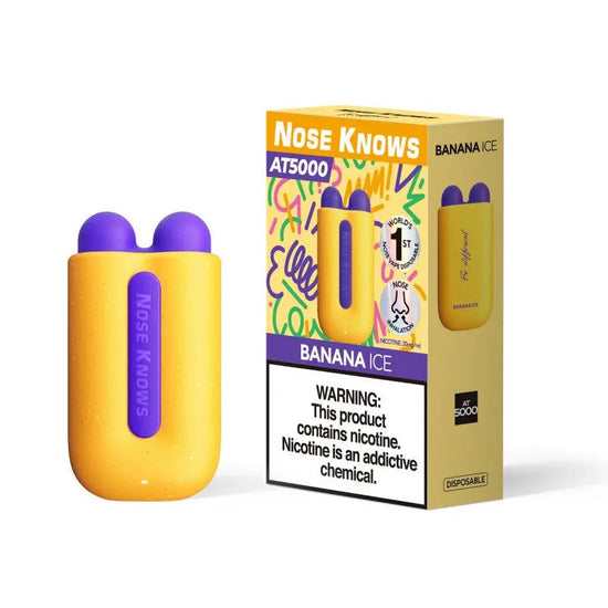 NOSE KNOWS AT5000 2% DISPOSABLE VAPE (5CT DISPLAY)