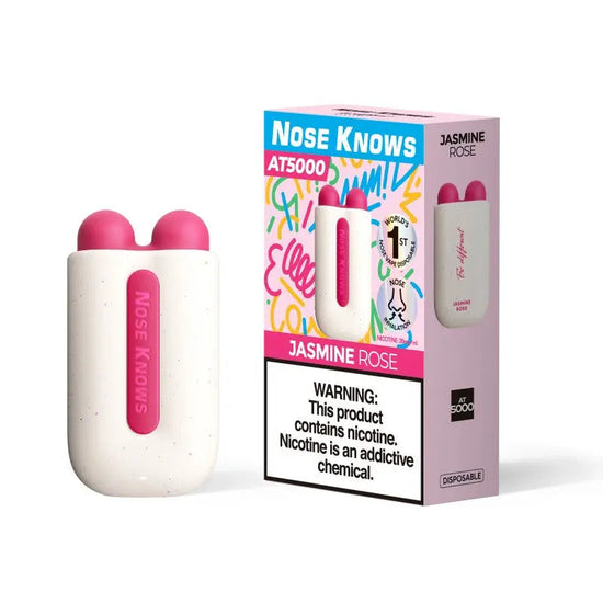 NOSE KNOWS AT5000 2% DISPOSABLE VAPE (5CT DISPLAY)