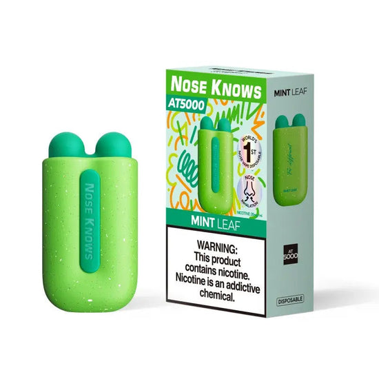 NOSE KNOWS AT5000 2% DISPOSABLE VAPE (5CT DISPLAY)