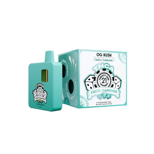 TWENTY ONE CANNBIS THCA LIQUID DIAMONDS 3ML DISPOSABLE
