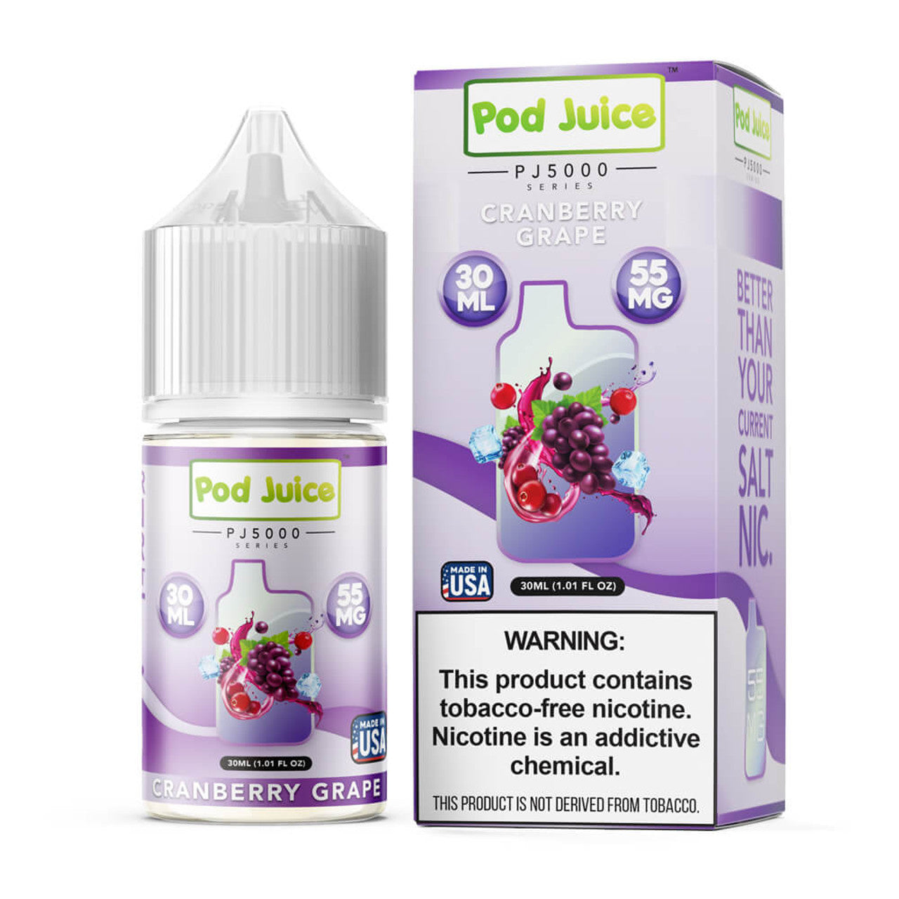 POD JUICE PJ5000 SERIES SALT NIC 30ML