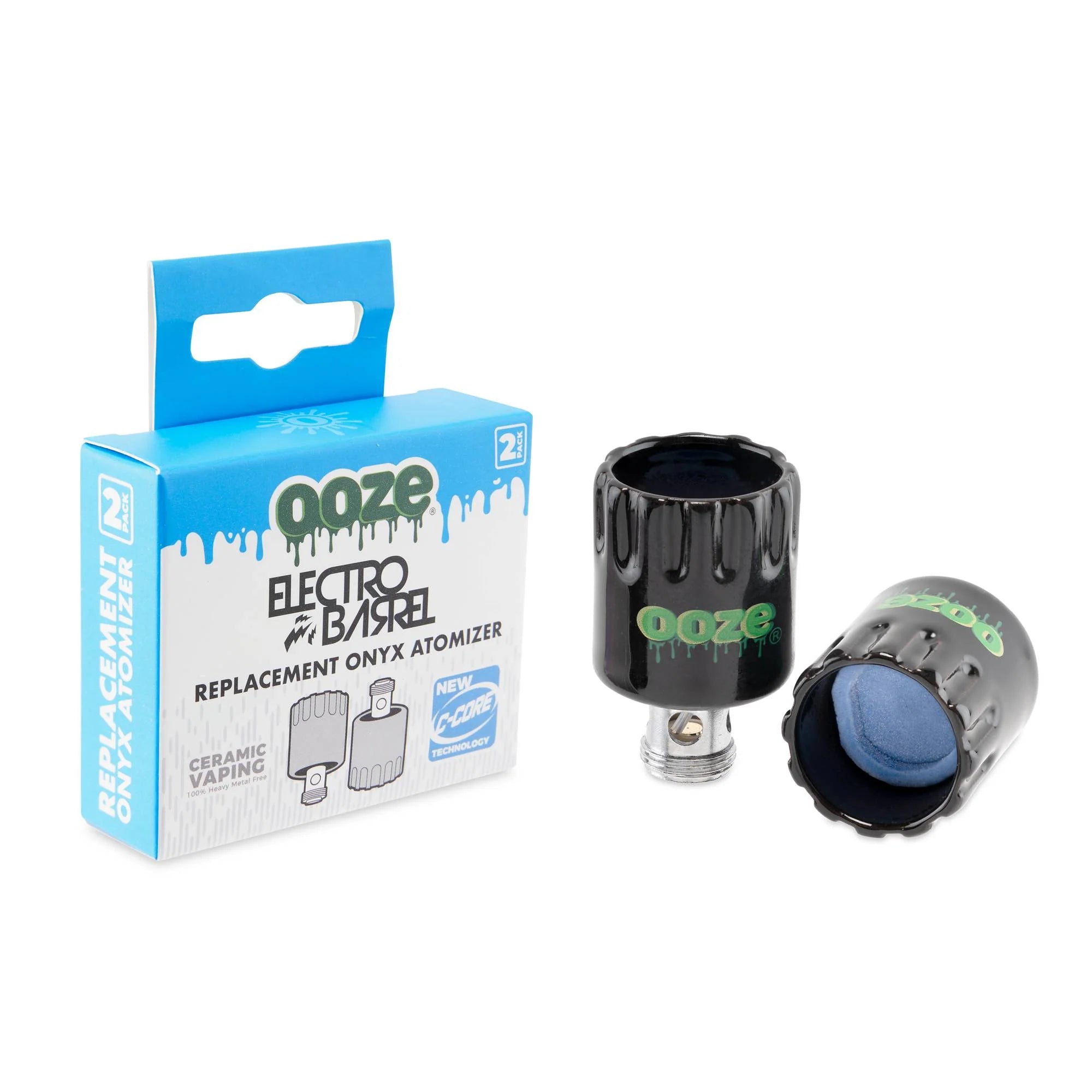 ELECTRO BARREL REPLACEMENT ONYX ATOMIZER (2CT PACK)