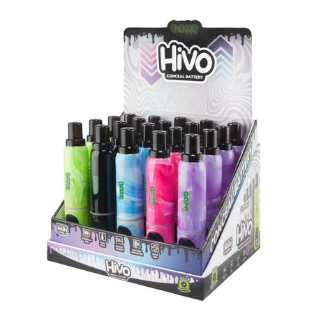 OOZE HIVO BATTERY (20CT DISPLAY) | ASSORTED COLORS