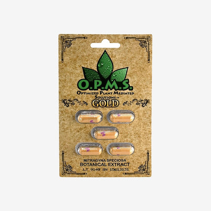 OPMS - GOLD KRATOM CAPSULES