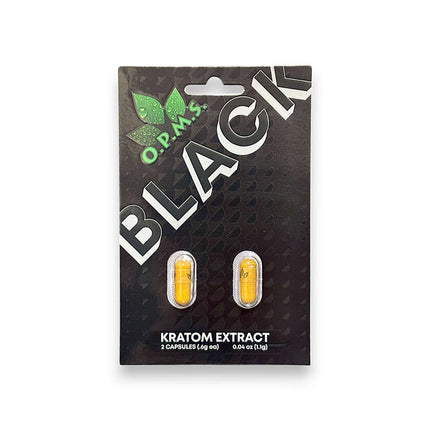 OPMS - BLACK KRATOM CAPSULES