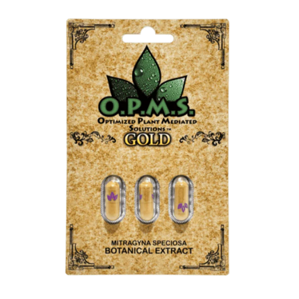 OPMS - GOLD KRATOM CAPSULES