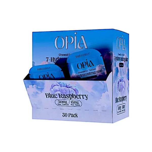 OPIA 7-HYDROXYMITRAGYNINE 30MG TABLET SINGLE COUNT (30CT DISPLAY)