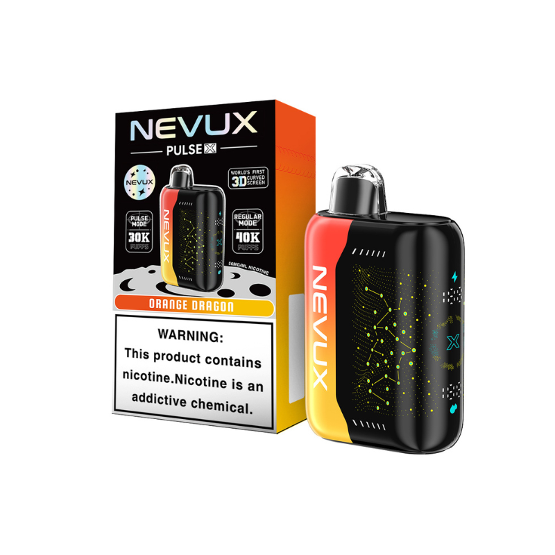 NEVUX PULSE X 30K CURVED 3D SCREEN DISPOSABLE (5CT DISPLAY)