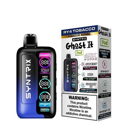 SYNTRIX GHOST IT 40K DISPOSABLE (5CT DISPLAY)