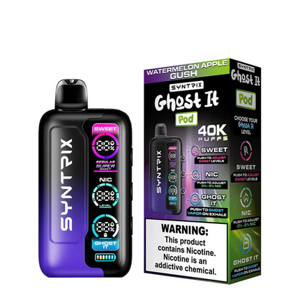 SYNTRIX GHOST IT 40K DISPOSABLE (5CT DISPLAY)