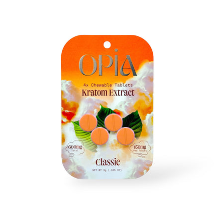 OPIA KRATOM EXTRACT TABLET 150MG (4CT PACK) (10CT DISPLAY)