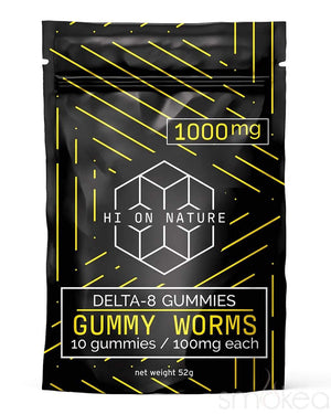 HI ON NATURE BLAST OFF BLEND (THC-A + THC-P + D8) 1000MG GUMMY (2PC/PACK) 80CT JAR | MYSTERY