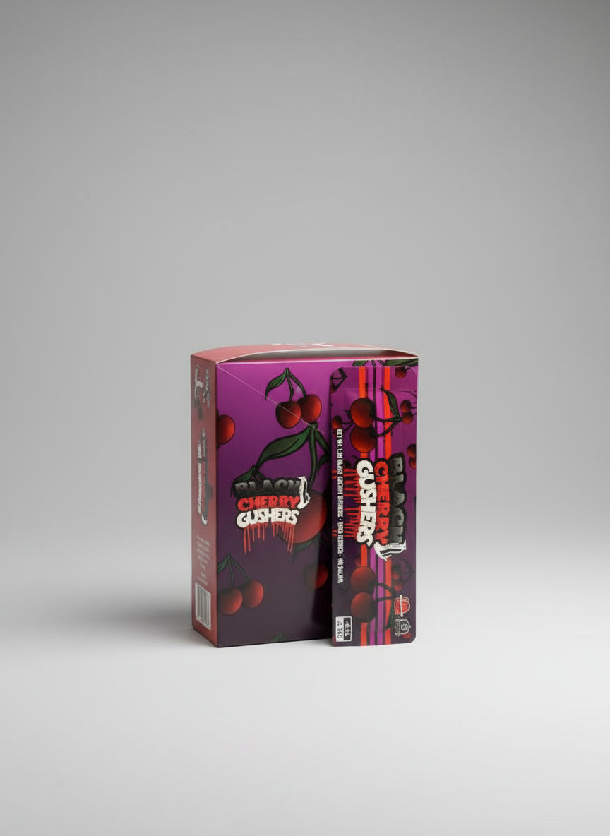 BACKPACKBOYZ THCA PREROLL 1.3G EACH (2CT/PACK) BLACK CHERRY GUSHERS 704674487081