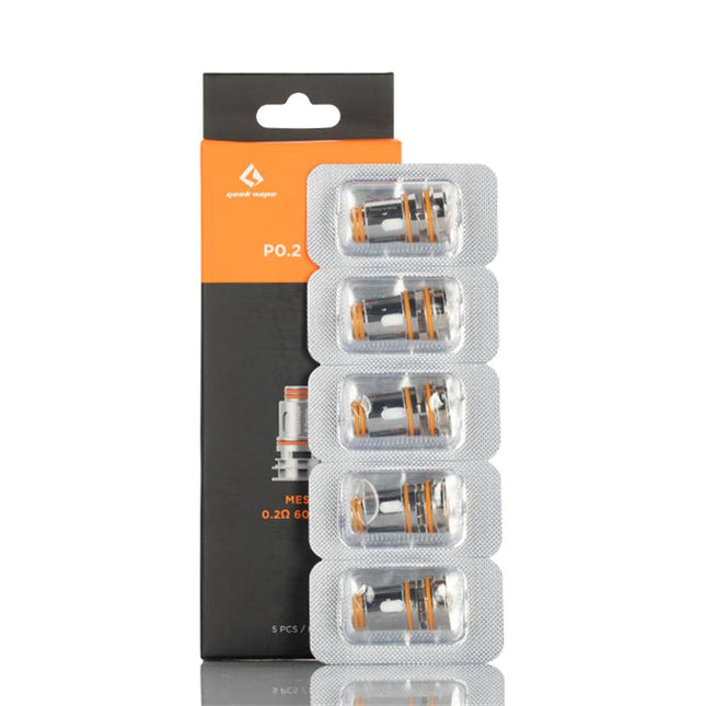 GEEKVAPE P SERIES REPLACEMENT COIL | 0.4OHM (5PC/PACK) Default Title 6972866503787
