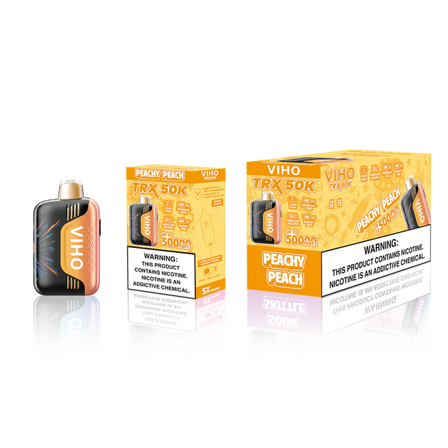 VIHO TRX 50K PUFFS 5% DISPOSABLE (5CT DISPLAY)