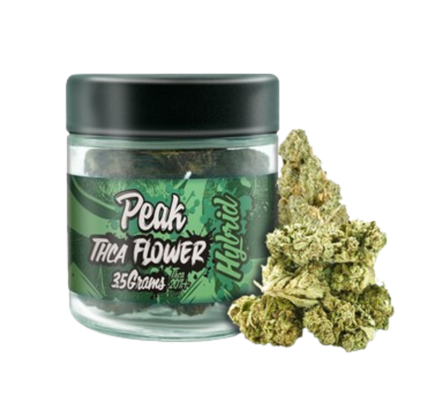 PEAK 3.5 GRAM THC-A FLOWER JAR