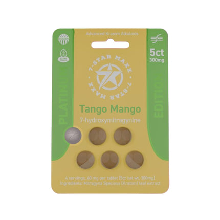 7-STAR MAXX 7-HYDROXY 60MG TABLET (5CT/PACK)