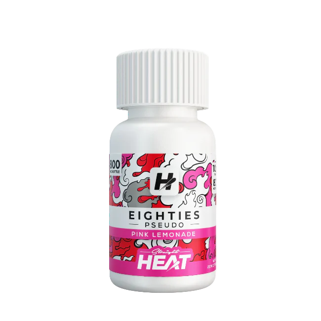 STRAIGHT HEAT EIGHTIES PSEUDO 80MG TABLET (10CT BOTTLE)