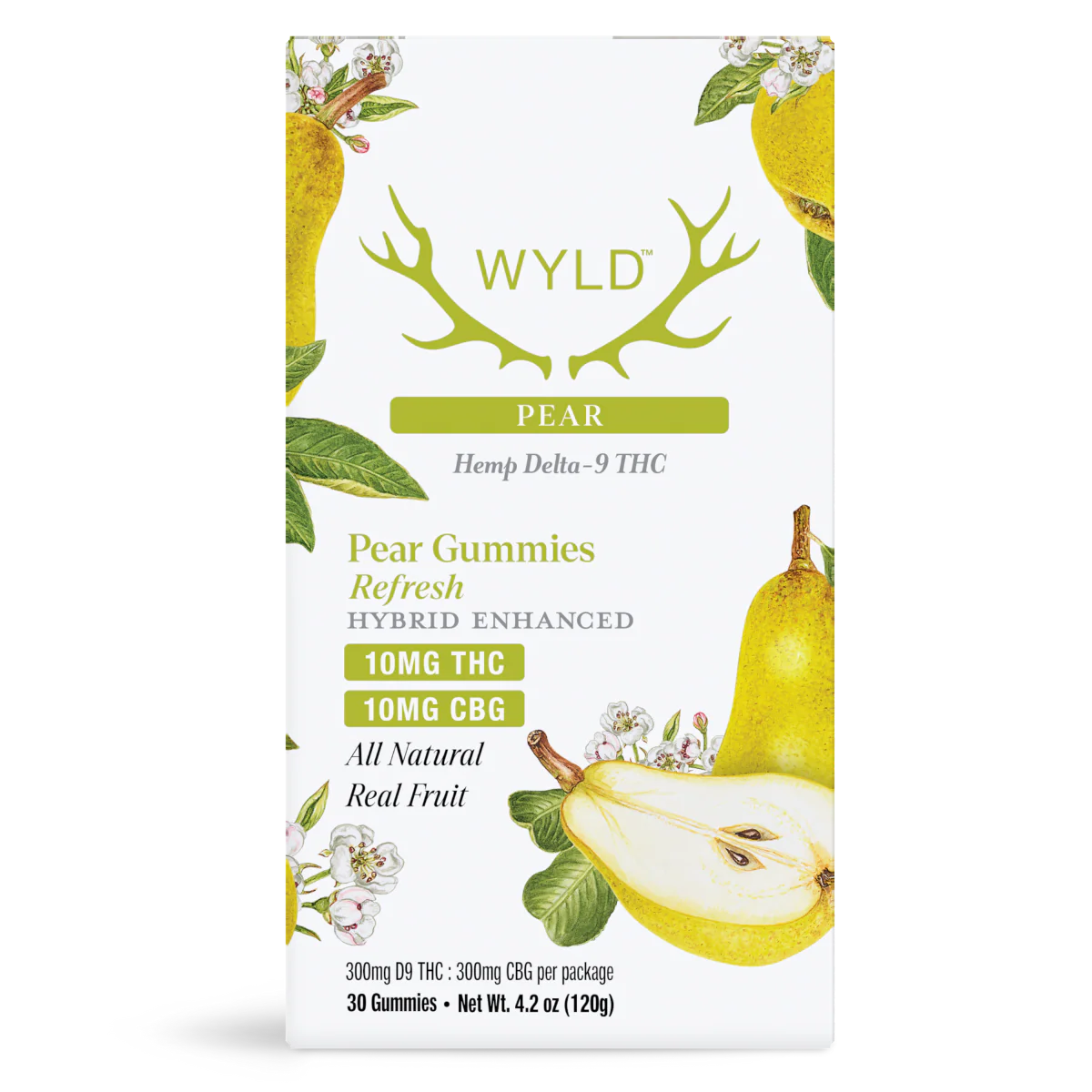 WYLD HEMP 10MG D9 + CBD GUMMIES (30CT/PACK)