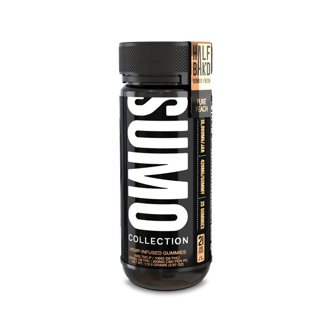 HALF BAK'D SUMO THC-A + THC-P GUMMIES 10000MG/JAR 420MG/GUMMY
