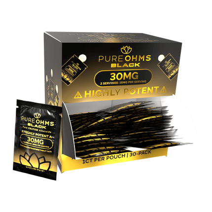 PURE OHMS 7 HYDROXYMITRAGYNINE 30MG TABLETS (1CT/PACK, 30PKS/BOX)