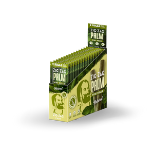 ZIG-ZAG MINI PALM ROLLS (2CT/PACK) HOLDS 1 GRAM EACH 15PACK/DISPLAY