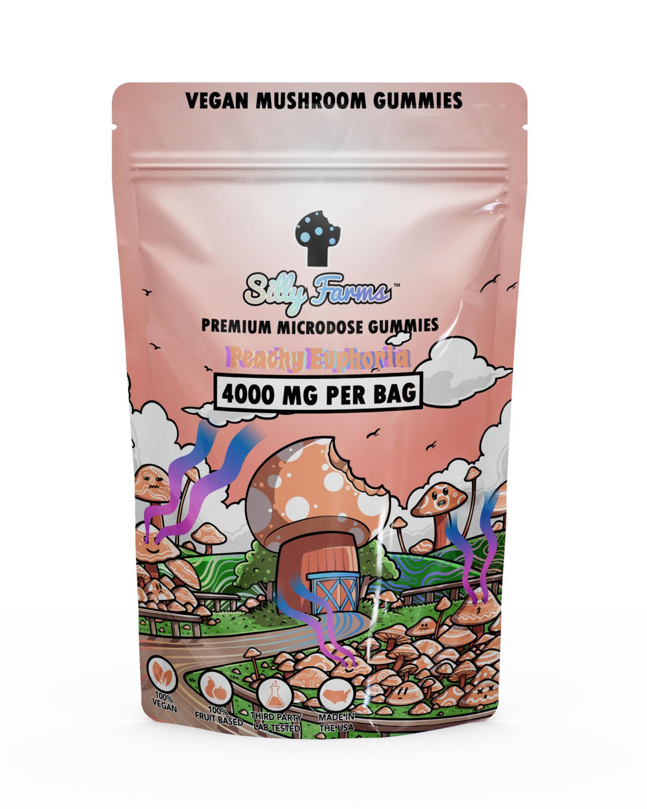 SILLY FARMS PREMIUM MICRODOSE GUMMIES 4000MG PER BAG