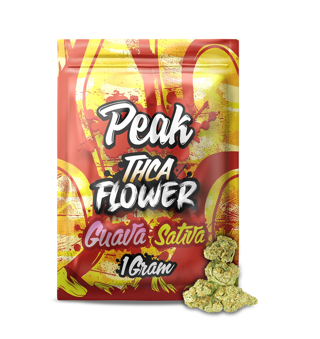 PEAK 1 GRAM THC-A FLOWER (30CT/JAR)