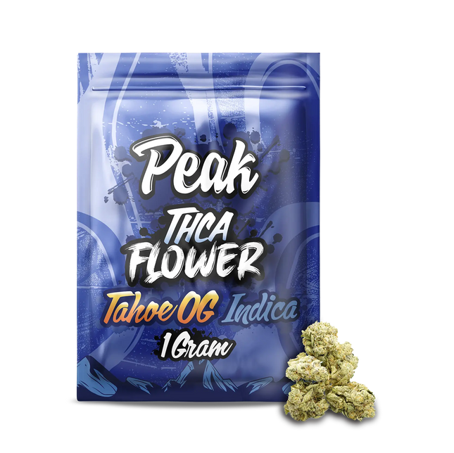 PEAK 1 GRAM THC-A FLOWER (30CT/JAR)