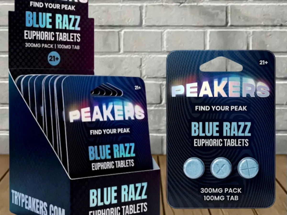 PEAKERS EUPHORIC 100MG CHEWABLE TABLETS (3CT PACK)