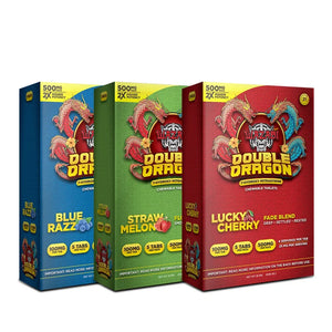 WAZABI DOUBLE DRAGON 7-HYDROXY 100MG CHEWABLE TABLETS (5CT/ PACK)