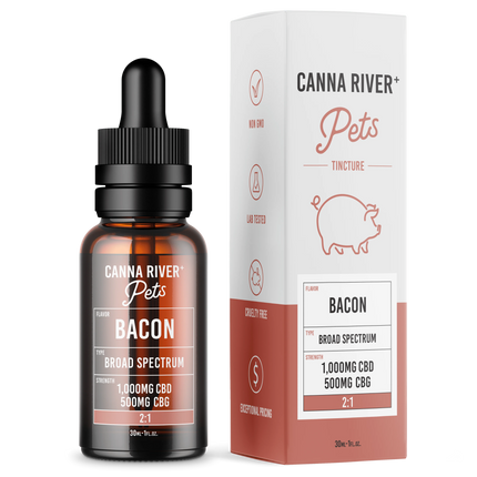 CANNA RIVER CBD PETS TINCTURE BROAD SPECTRUM 1500MG BOTTLE