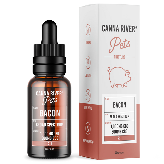 CANNA RIVER CBD PETS TINCTURE BROAD SPECTRUM 1500MG BOTTLE