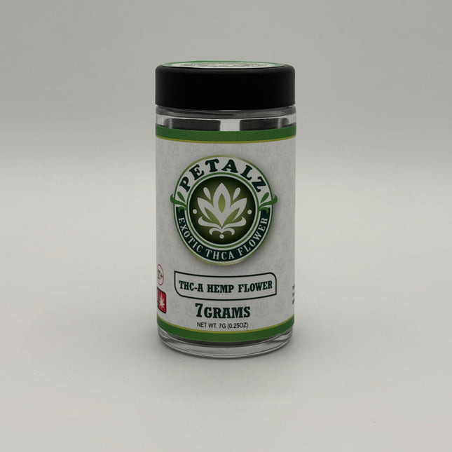 PETALZ EXOTIC THCA FLOWER 7G JAR
