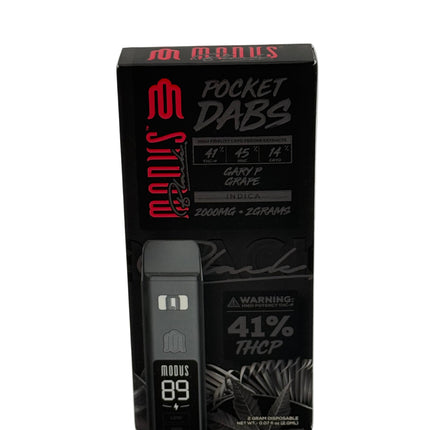 MODUS BLACK POCKET DABS 2 GRAM THC-P DISPOSABLE