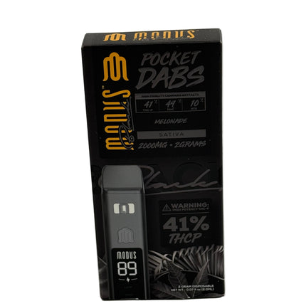MODUS BLACK POCKET DABS 2 GRAM THC-P DISPOSABLE