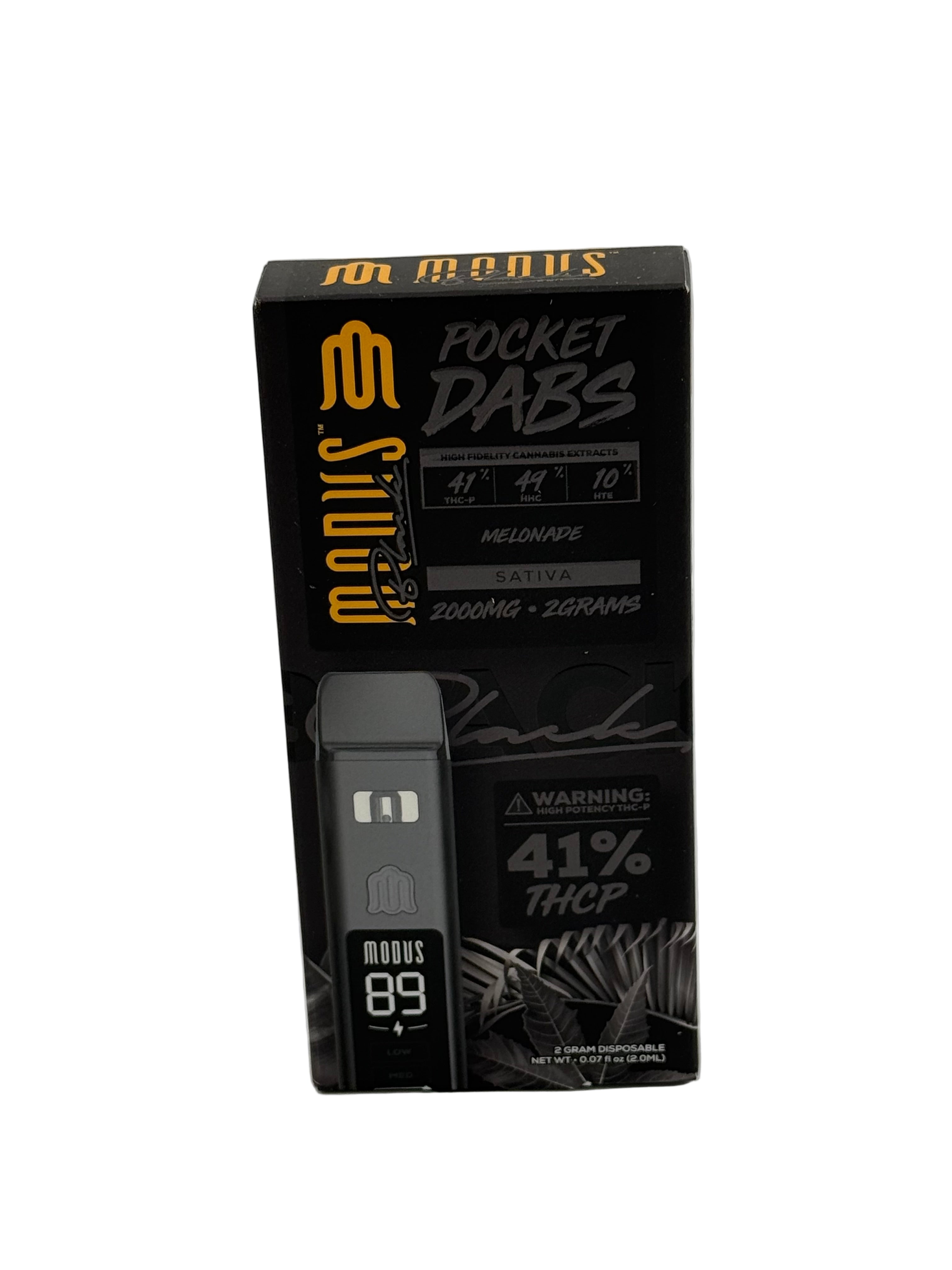 MODUS BLACK POCKET DABS 2 GRAM THC-P DISPOSABLE