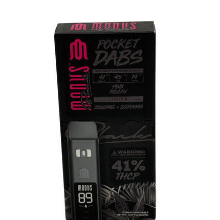 MODUS BLACK POCKET DABS 2 GRAM THC-P DISPOSABLE