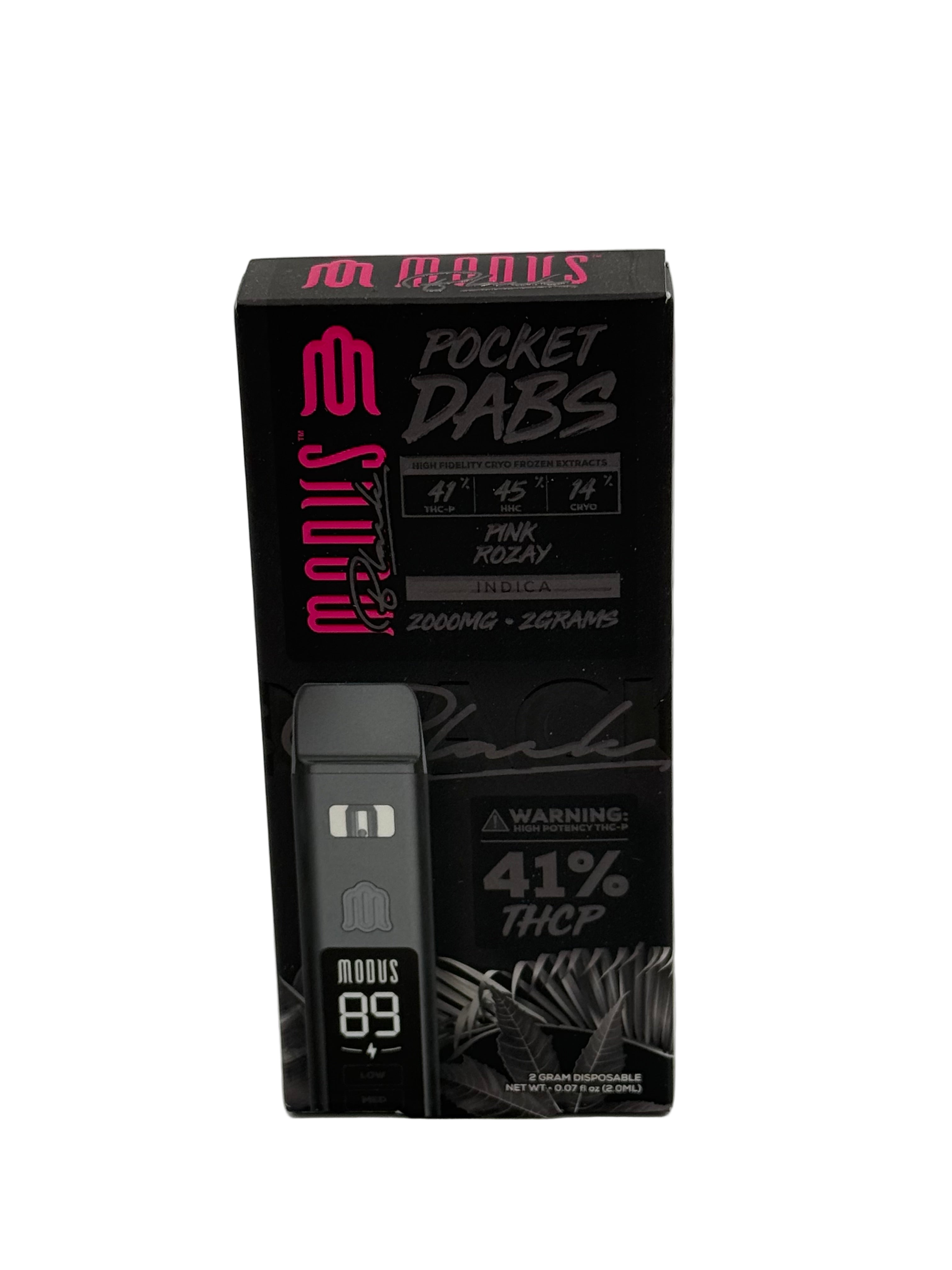 MODUS BLACK POCKET DABS 2 GRAM THC-P DISPOSABLE