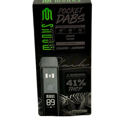 MODUS BLACK POCKET DABS 2 GRAM THC-P DISPOSABLE