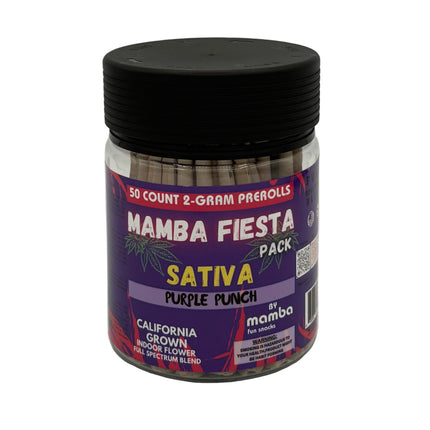 MAMBA FIESTA PACK FULL SPECTRUM BLEND 2 GRAM PRE ROLL JAR (50CT/JAR)